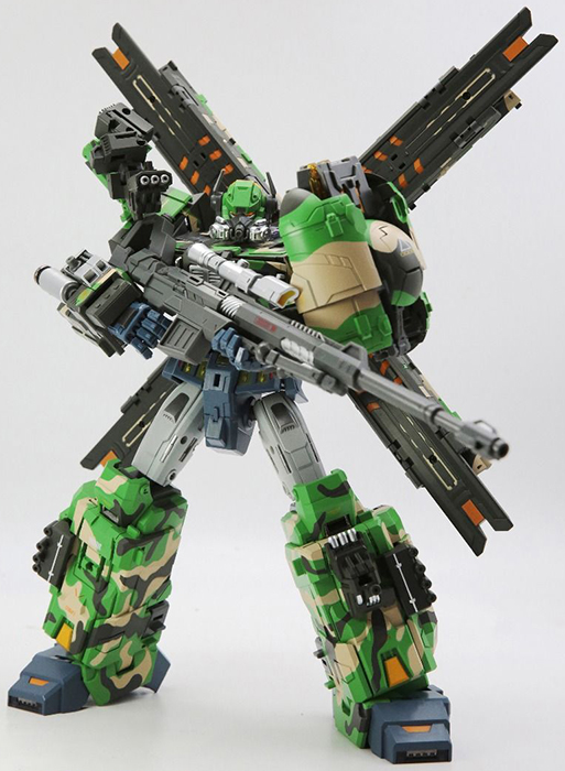 STC-01NB-AP Supreme Tactical Commander Nuclear Blast Version Upgrade Parts | TFC Toys