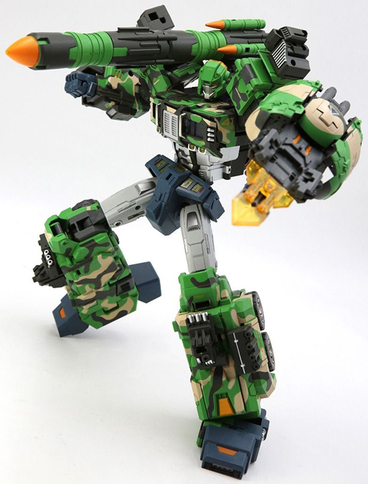 STC-01NB-AP Supreme Tactical Commander Nuclear Blast Version Upgrade Parts | TFC Toys