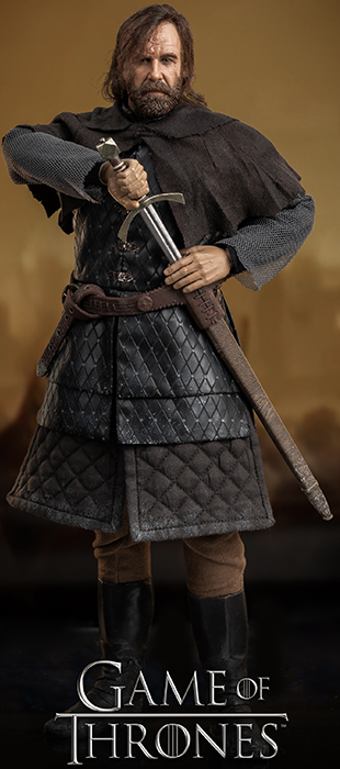 Sandor 'The Hound' Clegane Season 7 1:6 Scale Figure | Game Of Thrones | Threezero