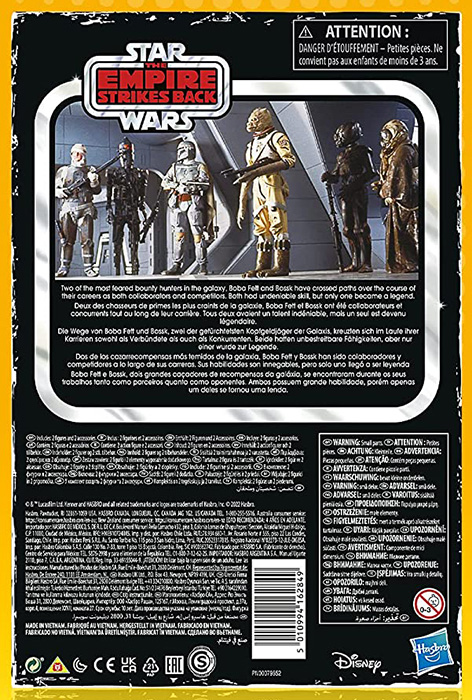 Boba Fett and Bossk 3.75-Inch Scale | Star Wars Retro Collection 