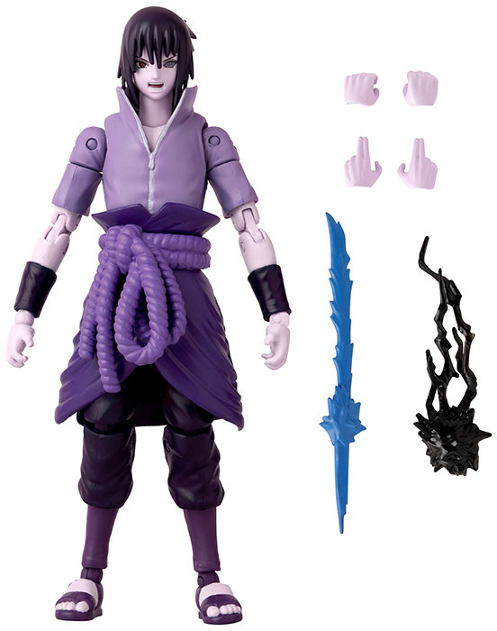 Sasuke Uchiha (Rinnegan/Mangekyo Sharingan) Anime Heroes | Naruto: Shippuden | Bandai Spirits