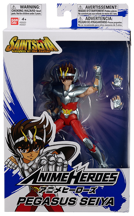 Pegasus Seiya Anime Heroes | Knights of the Zodiac: Saint Seiya | Bandai Spirits