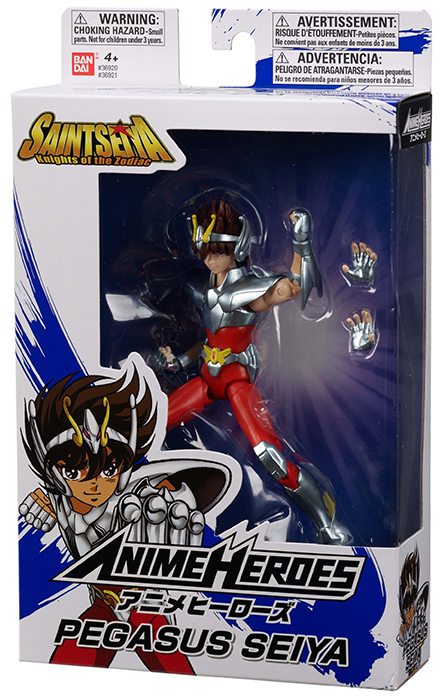 Pegasus Seiya Anime Heroes | Knights of the Zodiac: Saint Seiya | Bandai Spirits