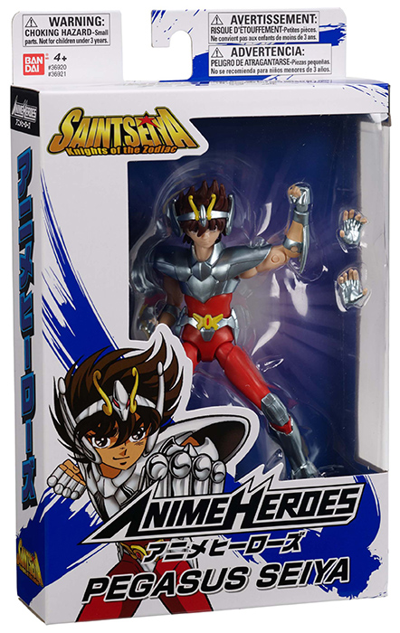 Pegasus Seiya Anime Heroes | Knights of the Zodiac: Saint Seiya | Bandai Spirits