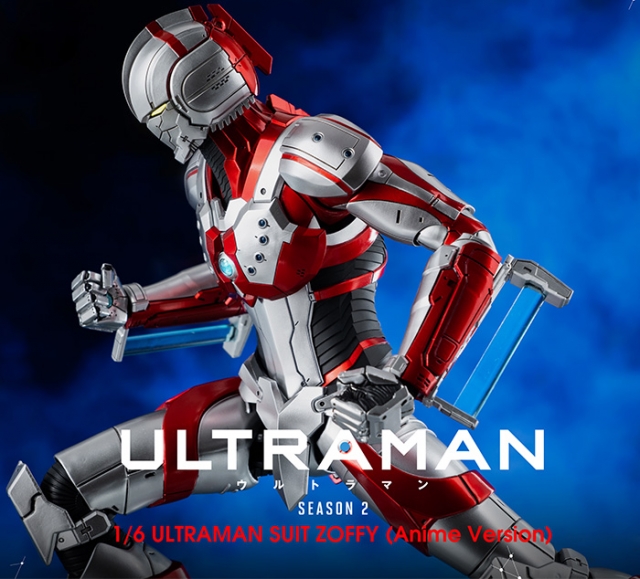 Ultraman Suit Zoffy Anime Version 1/6 Scale FigZero | Ultraman | Threezero