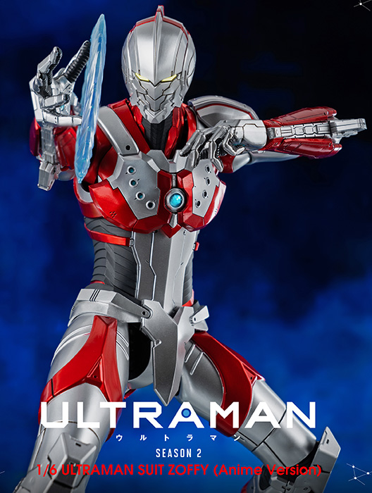 Ultraman Suit Zoffy Anime Version 1/6 Scale FigZero | Ultraman | Threezero