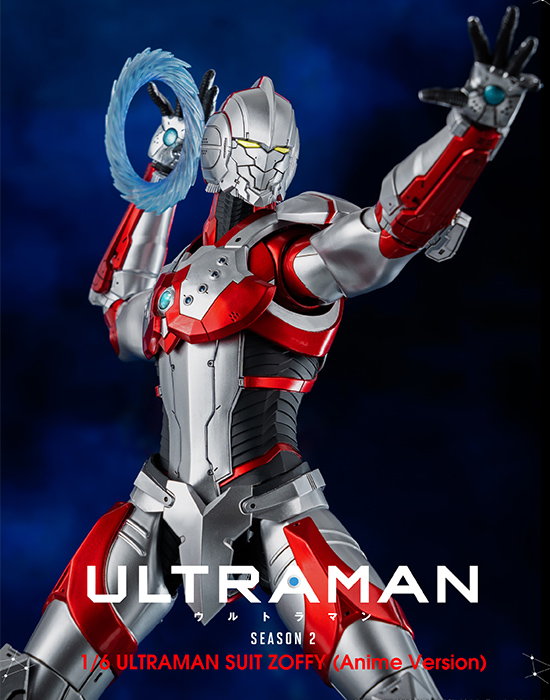 Ultraman Suit Zoffy Anime Version 1/6 Scale FigZero | Ultraman | Threezero