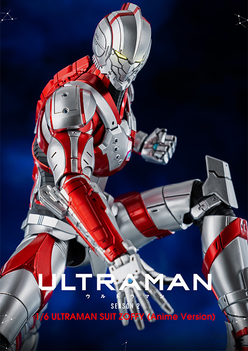 Ultraman Suit Zoffy Anime Version 1/6 Scale FigZero | Ultraman | Threezero