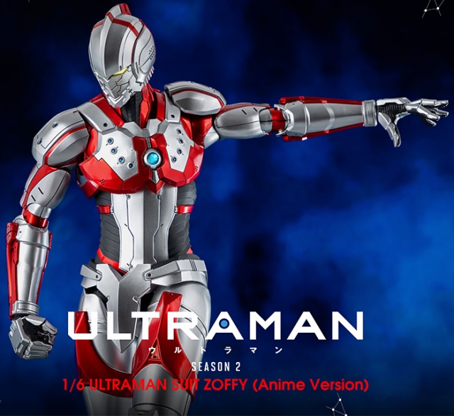 Ultraman Suit Zoffy Anime Version 1/6 Scale FigZero | Ultraman | Threezero