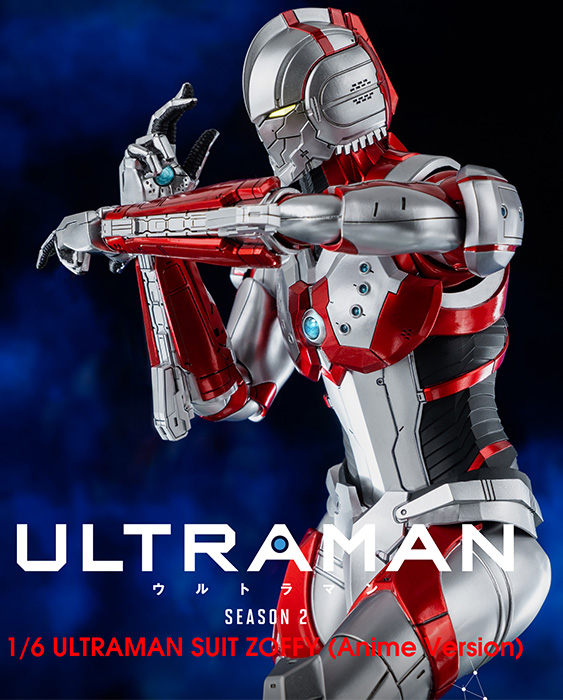 Ultraman Suit Zoffy Anime Version 1/6 Scale FigZero | Ultraman | Threezero