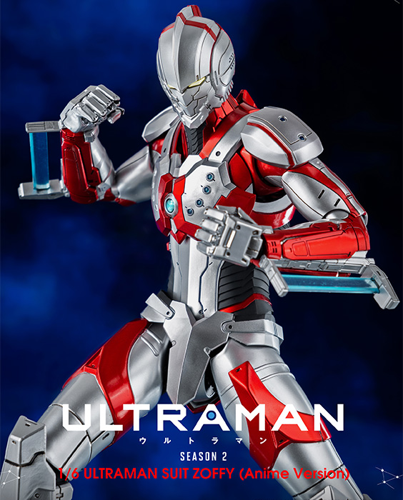 Ultraman Suit Zoffy Anime Version 1/6 Scale FigZero | Ultraman | Threezero