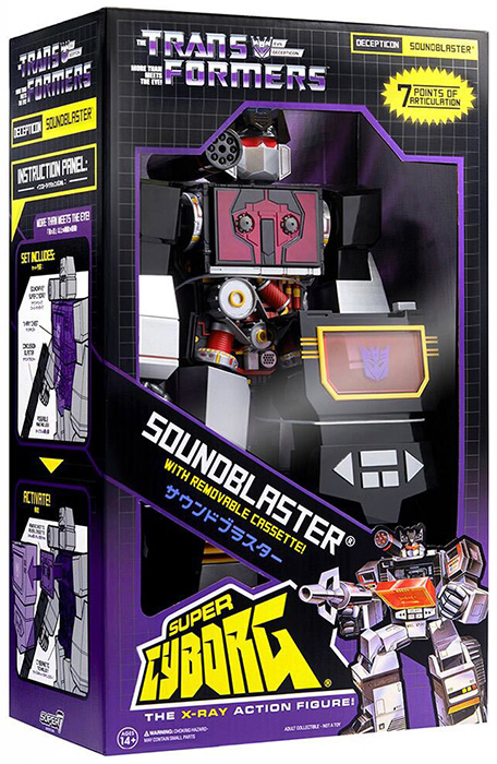 Soundblaster Super Cyborg | Transformers | Super7