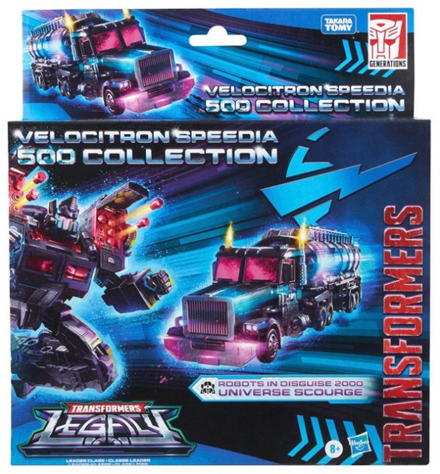Leader Robots in Disguise 2000 Universe Scourge Leader Class | Transformers Legacy | Velocitron Speedia 500 Collection