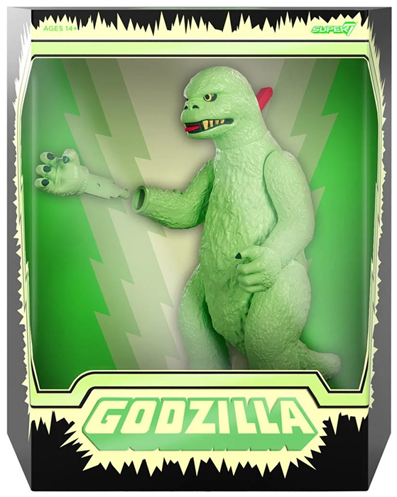 Shogun Godzilla Glow-in-the-Dark 7-inch Scale | Toho Shogun Ultimates | Super7