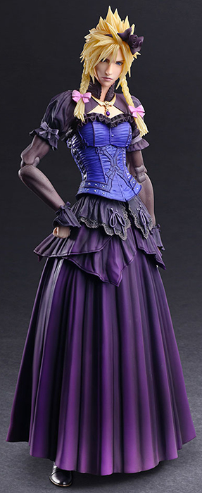 Cloud Strife Dress Version Play Arts Kai | Final Fantasy VII: Remake | Square Enix