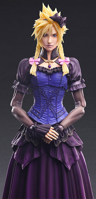 Cloud Strife Dress Version Play Arts Kai | Final Fantasy VII: Remake | Square Enix