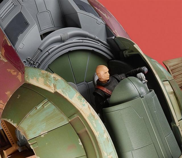 Boba Fett's Starship and Figure Set | The Mandalorian | Star Wars The Vintage Collection