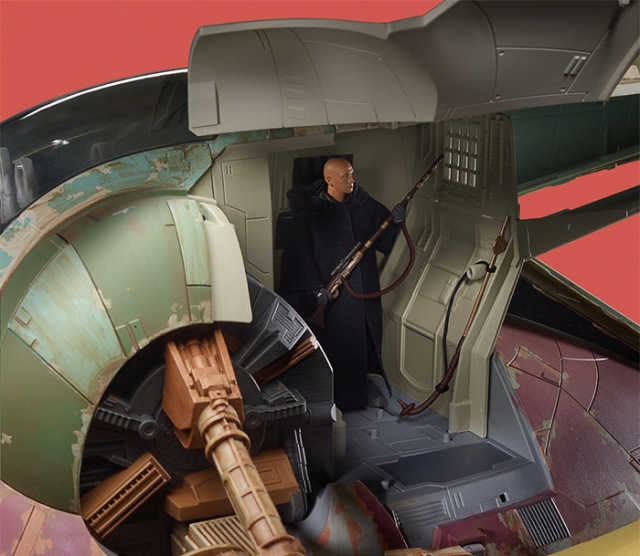 Boba Fett's Starship and Figure Set | The Mandalorian | Star Wars The Vintage Collection