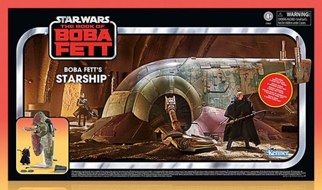 Boba Fett's Starship and Figure Set | The Mandalorian | Star Wars The Vintage Collection