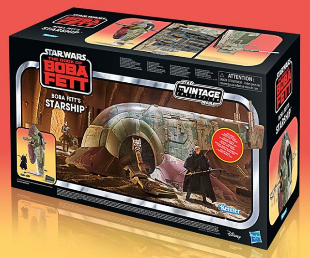Boba Fett's Starship and Figure Set | The Mandalorian | Star Wars The Vintage Collection
