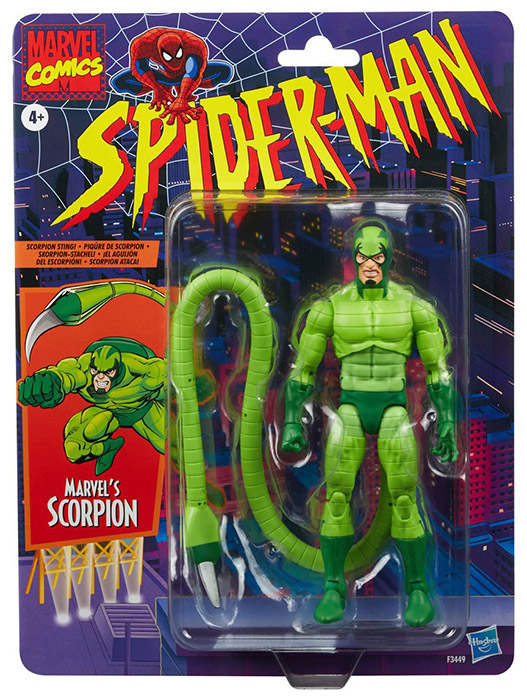 Scorpion 6-Inch Scale | Spider-Man | Marvel Legends Retro Collection