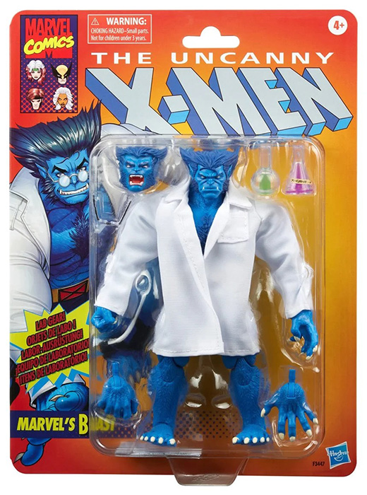 Beast 6-Inch Scale | The Uncanny X-Men | Marvel Legends Retro Collection