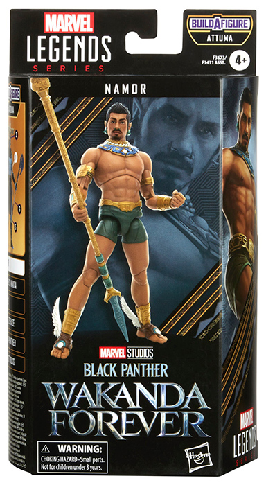 Namor Attuma BAF | Black Panther: Wakanda Forever | Marvel Legends