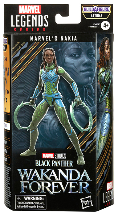 Nakia Attuma BAF | Black Panther: Wakanda Forever | Marvel Legends