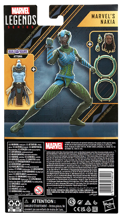 Nakia Attuma BAF | Black Panther: Wakanda Forever | Marvel Legends