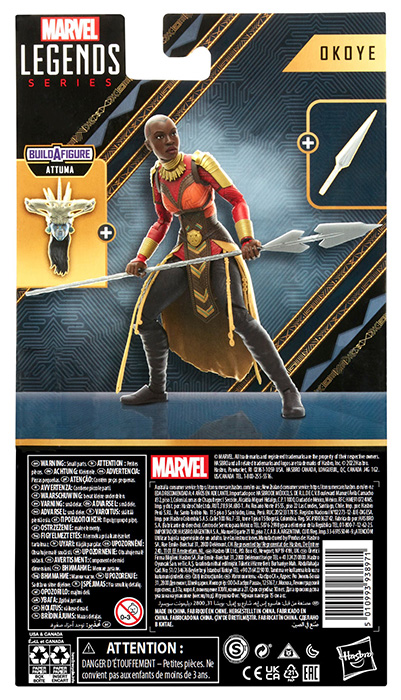 Okoye Attuma BAF | Black Panther: Wakanda Forever | Marvel Legends