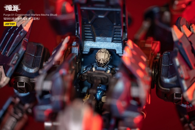 Purge 01 Combination Warfare Mecha Blue Version | Joy Toy Dark Source