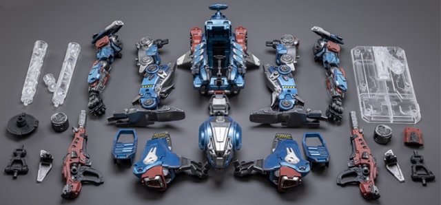 Purge 01 Combination Warfare Mecha Blue Version | Joy Toy Dark Source