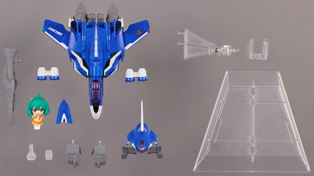 VF-25G Messiah Valkyrie Michael Use Version and Ranka Set Tiny Session | Macross Frontier | Bandai Spirits