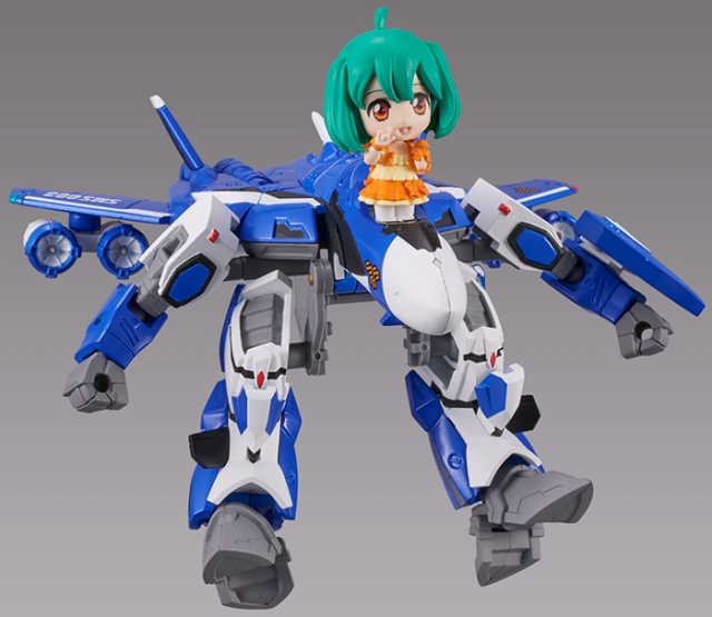 VF-25G Messiah Valkyrie Michael Use Version and Ranka Set Tiny Session | Macross Frontier | Bandai Spirits