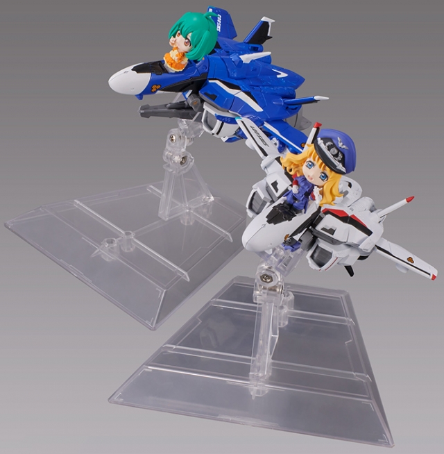 VF-25G Messiah Valkyrie Michael Use Version and Ranka Set Tiny Session | Macross Frontier | Bandai Spirits