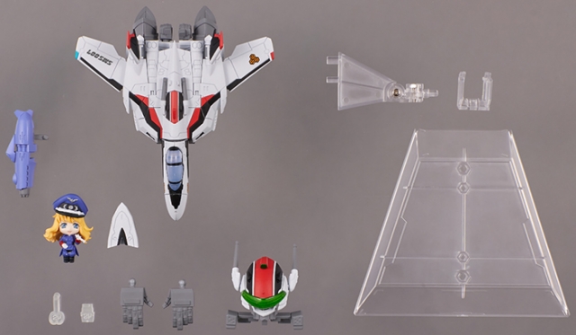 VF-25F Messiah Valkyrie Alto Use Version and Sheryl Set Tiny Session | Macross Frontier | Bandai Spirits