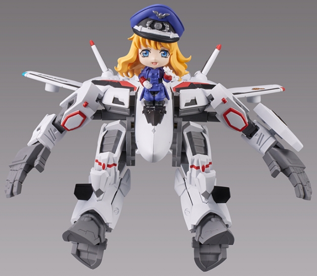 VF-25F Messiah Valkyrie Alto Use Version and Sheryl Set Tiny Session | Macross Frontier | Bandai Spirits