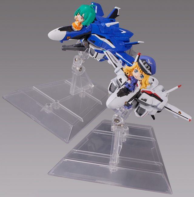 VF-25F Messiah Valkyrie Alto Use Version and Sheryl Set Tiny Session | Macross Frontier | Bandai Spirits