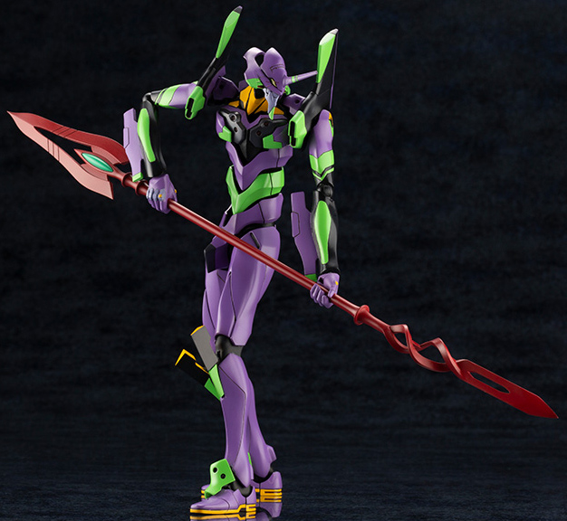 EVA Unit-01 with Spear of Cassius Model Kit | Evangelion: 3.0+1.0 Thrice Upon a Time | Kotobukiya