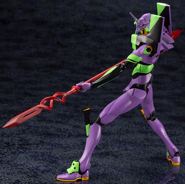 EVA Unit-01 with Spear of Cassius Model Kit | Evangelion: 3.0+1.0 Thrice Upon a Time | Kotobukiya