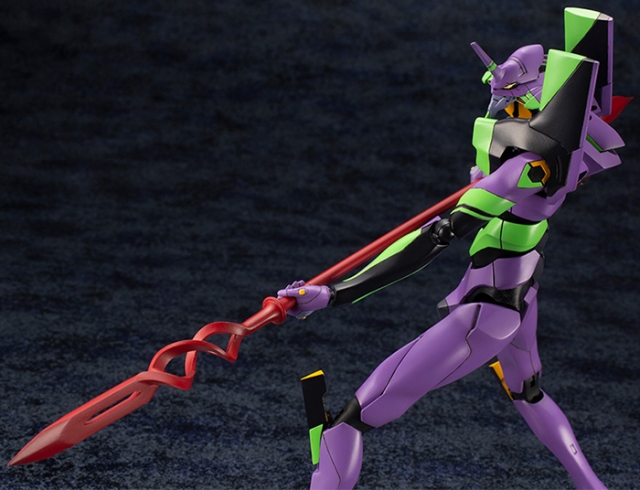 EVA Unit-01 with Spear of Cassius Model Kit | Evangelion: 3.0+1.0 Thrice Upon a Time | Kotobukiya