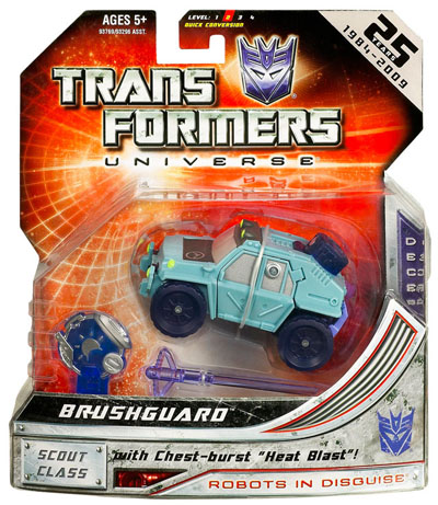 Scout Class Brushguard | Transformers Universe