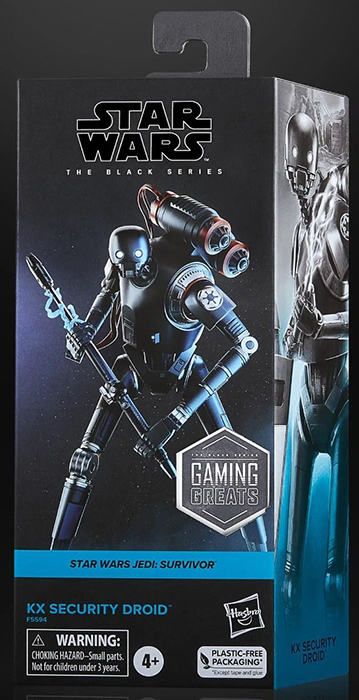 KX Security Droid 6-inch Scale | Star Wars Jedi: Survivor | Star Wars The Black Series Gaming Greats