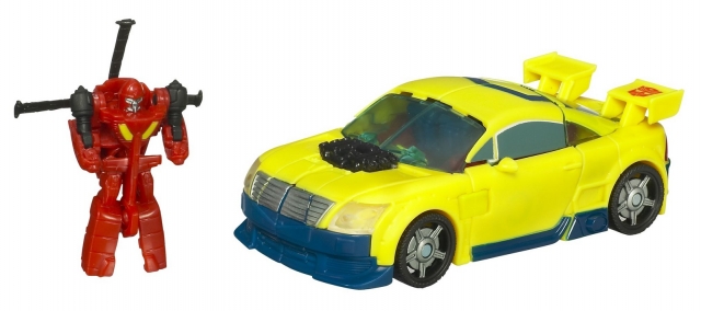 Deluxe Class Hot Shot and Jolt | Transformers Universe