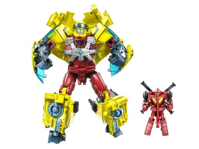 Deluxe Class Hot Shot and Jolt | Transformers Universe