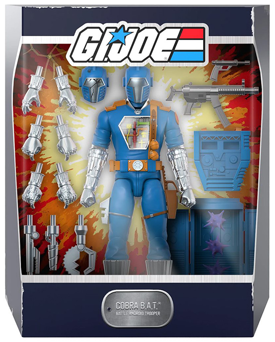 Cobra B.A.T. Comic Version SDCC 2022 Exclusive 7-inch Scale | G.I. Joe Ultimates | Super7