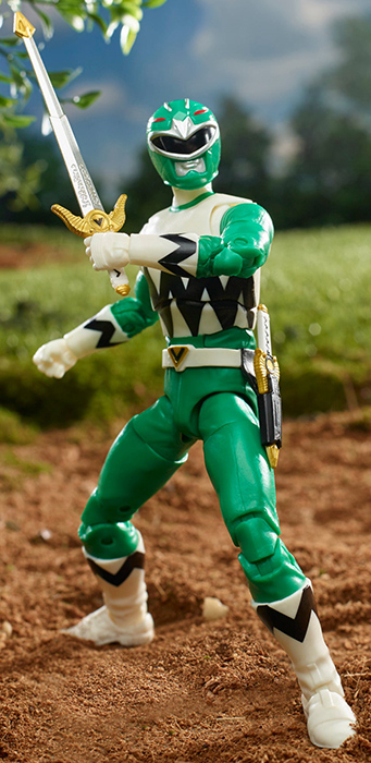 Green Ranger 6-inch Scale Lightning Collection | Power Rangers Lost Galaxy | Hasbro 