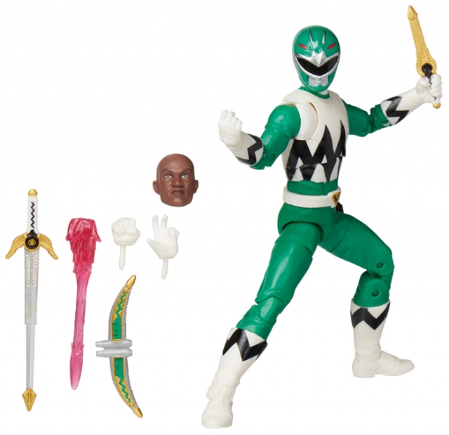 Green Ranger 6-inch Scale Lightning Collection | Power Rangers Lost Galaxy | Hasbro 