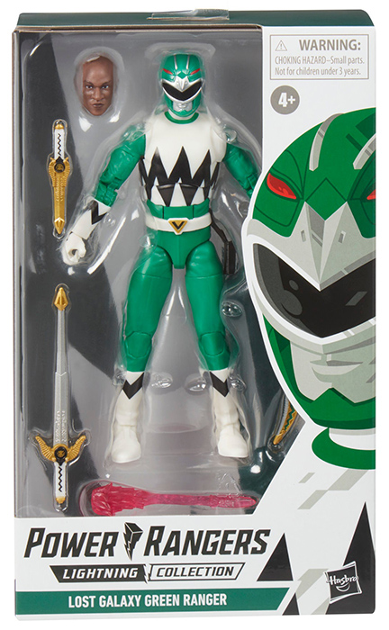 Green Ranger 6-inch Scale Lightning Collection | Power Rangers Lost Galaxy | Hasbro 