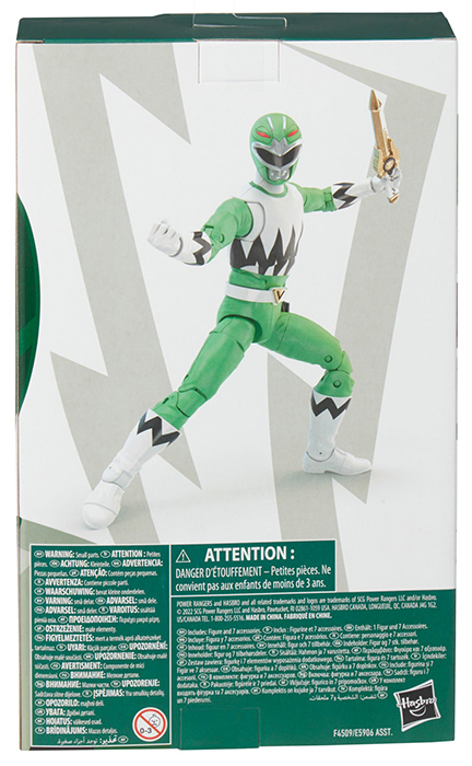 Green Ranger 6-inch Scale Lightning Collection | Power Rangers Lost Galaxy | Hasbro 